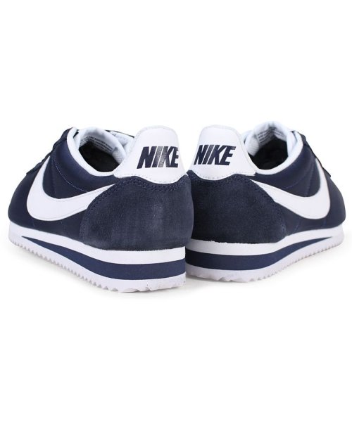 Nike Wmns Classic Cortez Nylon ナイキ コルテッツ クラシック スニーカー レディース ネイビー 411 ナイキ Nike D Fashion