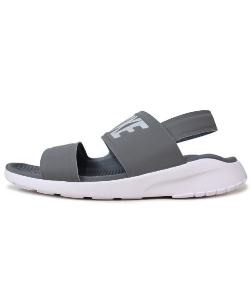 Nike Wmns Tanjun Sandal ナイキ タンジュン サンダル レディース メンズ グレー 8694 002 ナイキ Nike D Fashion