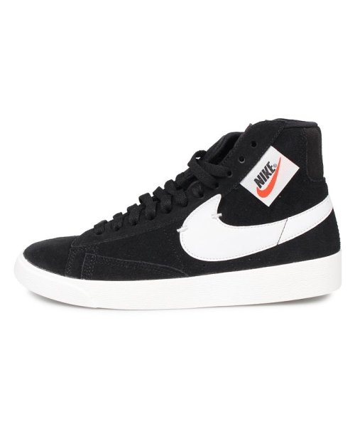 Nike Wmns Blazer Mid Rebel ナイキ ブレザー スニーカー レディース ブレーザー ブラック 黒 Bq4022 001 ナイキ Nike D Fashion