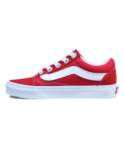 クーポン Vans ヴァンズ オールドスクール スニーカー メンズ レディース バンズ 厚底 Old Skool Os レッド Vn0a3wlyjv6 ヴァンズ Vans D Fashion