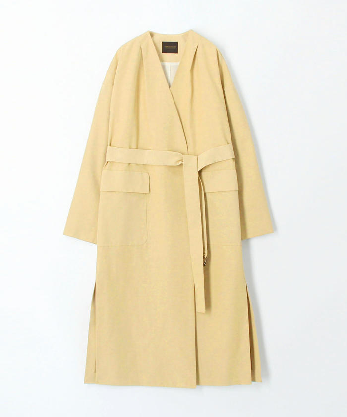 セール 30%OFF】シャイニーグログラン ノーカラーベルテッド セール 30%OFF】シャイニーグログラン ノーカラーベルテッド