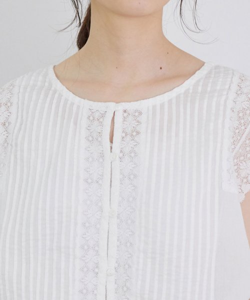 セール 33 Off 2way インド綿レースブラウス ロペピクニック Rope Picnic D Fashion