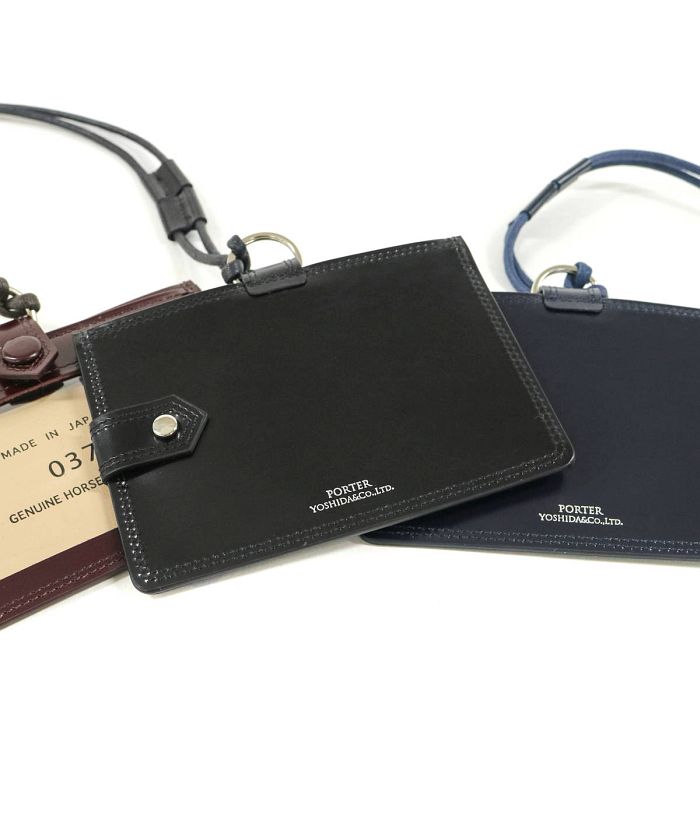未使用】吉田カバンPORTER ネックストラップ付き IDケース 箱 未使用】吉田カバンPORTER ネックストラップ付き IDケース 箱