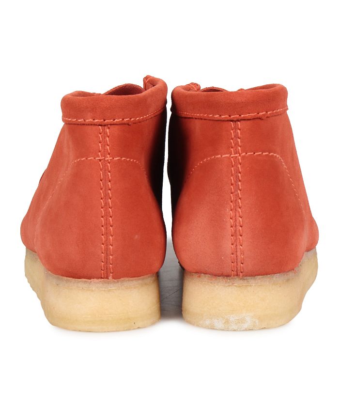 予約販売品 最大1000円offクーポン Clarks Wallabee クラークス ワラビー ブーツ メンズ レディース スエード オレンジ 今月限定 特別大特価 Jadibootiwale Com