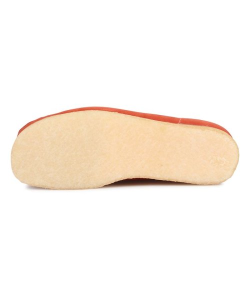 セール クラークス Clarks ワラビー ブーツ メンズ レディース Wallabee スエード オレンジ クラークス Clarks D Fashion