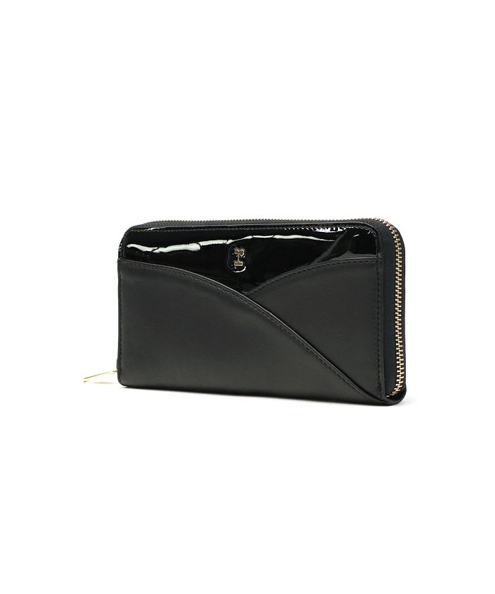 Repetto ブラック 長財布　コインケース付き レペット Repetto レペット 長財布 Repetto Zippered wallet