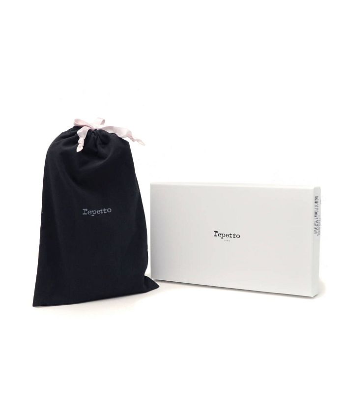 Repetto ブラック 長財布　コインケース付き レペット Repetto レペット 長財布 Repetto Zippered wallet