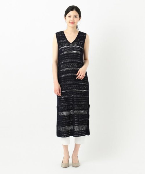 セール コットンコードクロシェ ワンピース 23区 Nijyusanku D Fashion