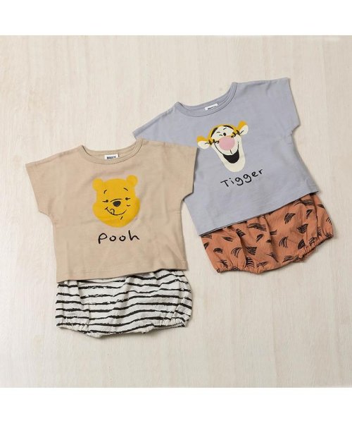 セール Net別注ディズニーキャラクターベビーtシャツ ブルマセット ブリーズ Breeze D Fashion