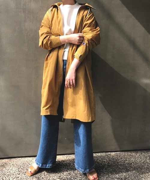 セール Miho Nojiri Nano Universe Champion 別注ナイロンタフタ2wayフードロングコート ナノ ユニバース Nano Universe D Fashion セール Miho Nojiri Nano Universe Champion 別注ナイロンタフタ2wayフードロングコート ナノ ユニバース Nano Universe D Fashion