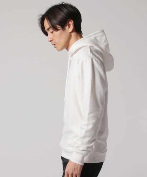 フーディ パーカー 総柄 ワッペン サイドポケット カジュアル A Aelfric Eden スターワッペン グラデーション ZIP UP パーカー