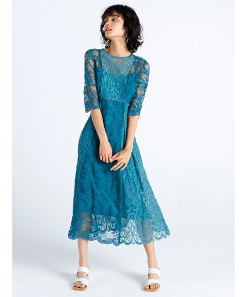 セール 50 Off パネルレースワンピース フレイ アイディー Fray I D D Fashion