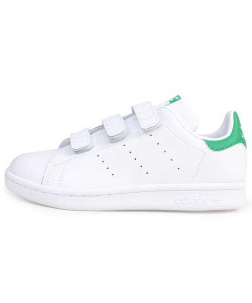 アディダス オリジナルス Adidas Originals スタンスミス ベルクロ スニーカー キッズ Stan Smith Cf C ホワイト 白 M60 アディダス Adidas D Fashion