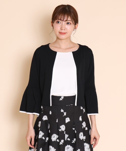 セール Petit Maison プチメゾン ベルスリーブニットカーディガン スコットクラブ Scotclub D Fashion