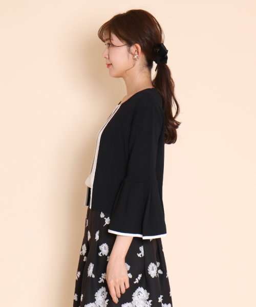 セール Petit Maison プチメゾン ベルスリーブニットカーディガン スコットクラブ Scotclub D Fashion