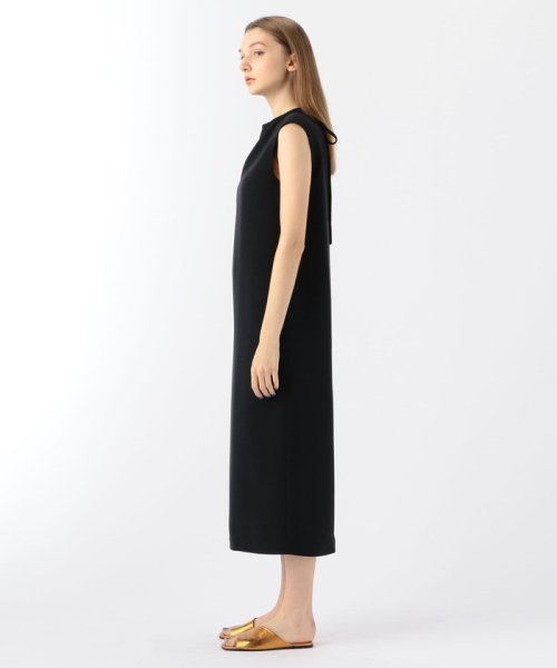 シルクダブルクロス バックリボンワンピース Ballsey Ballsey D Fashion シルクダブルクロス バックリボンワンピース Ballsey Ballsey D Fashion