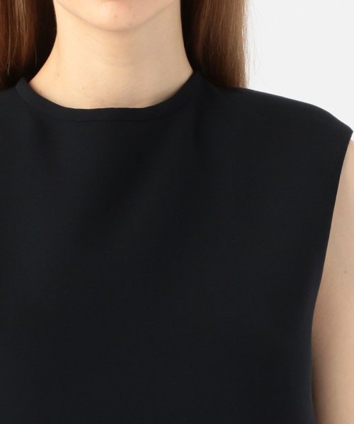 シルクダブルクロス バックリボンワンピース Ballsey Ballsey D Fashion シルクダブルクロス バックリボンワンピース Ballsey Ballsey D Fashion