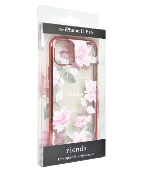 Iphoneケース Iphone11pro リエンダ Rienda メッキクリアケース Lace Flower ピンク Iphone11pro スマホケース エムファクトリー Mーfactory D Fashion