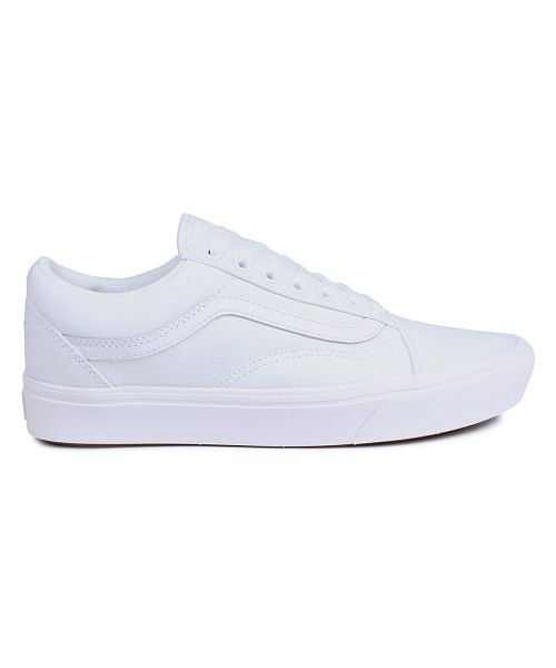 クーポン Vans ヴァンズ オールドスクール スニーカー メンズ レディース バンズ Comfycush Old Skool ホワイト 白 Vn0a3wmavng ヴァンズ Vans D Fashion