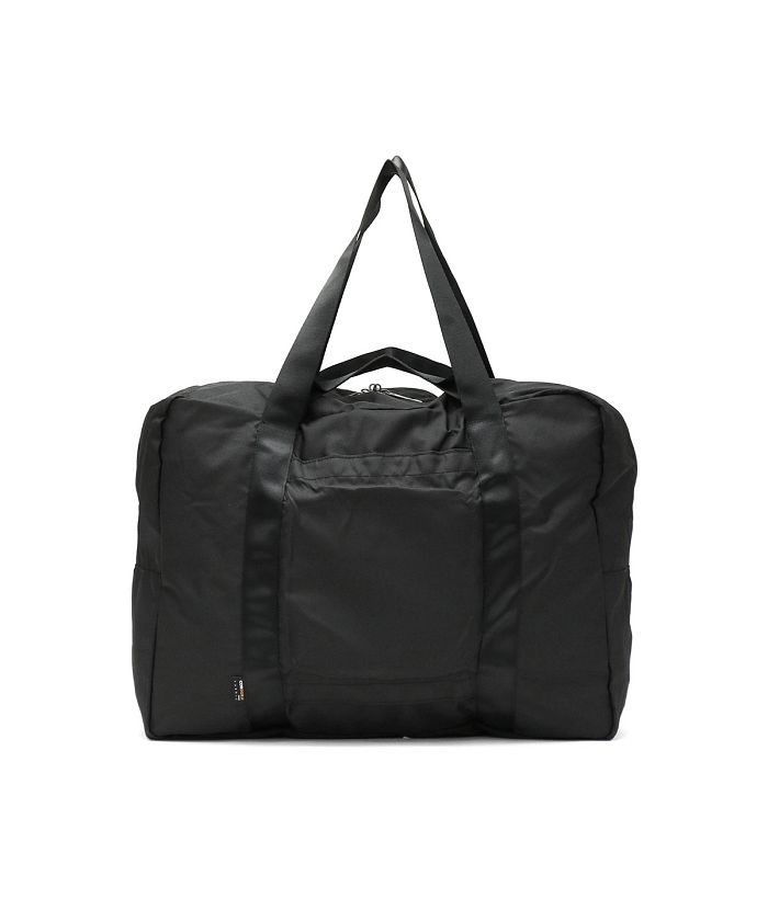 MILESTO ミレスト　ボストンバッグ　ブラック MILESTO/ミレスト ポケッタブルボストンバッグ 35L（スーツ