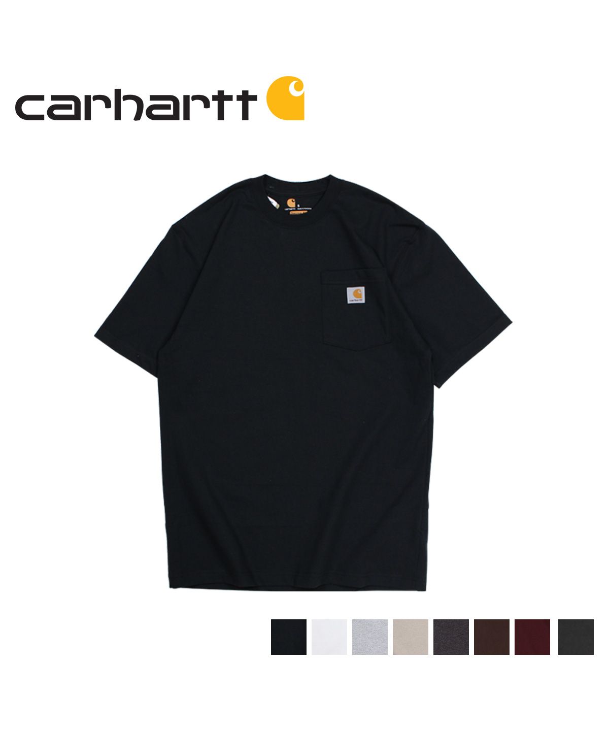 カーハート carhartt Tシャツ 半袖 メンズ ポケット ポケT WORKER 