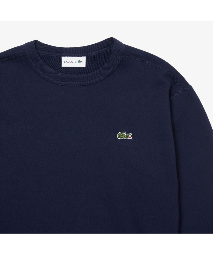 LACOSTE クルーネックスウェット レギュラーフィット プレミアムコットン レギュラーフィット プレミアムコットンクルーネックスウェット