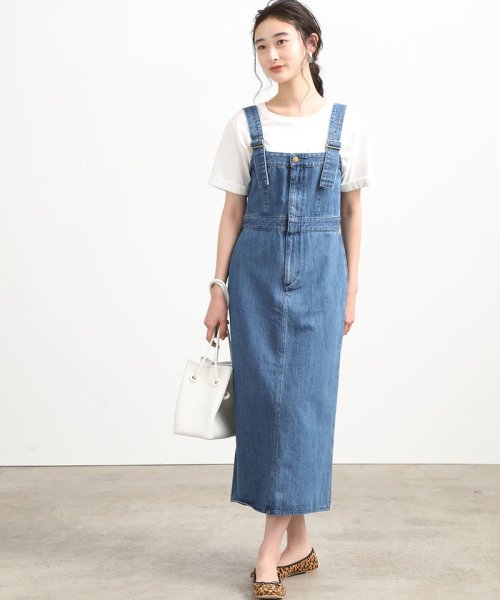 クーポン セール 50 Off Web限定 Lee Vis デニムサロペットスカート ビス Vis D Fashion