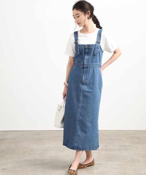 セール Web限定 Lee Vis デニムサロペットスカート ビス Vis D Fashion セール Web限定 Lee Vis デニムサロペットスカート ビス Vis D Fashion
