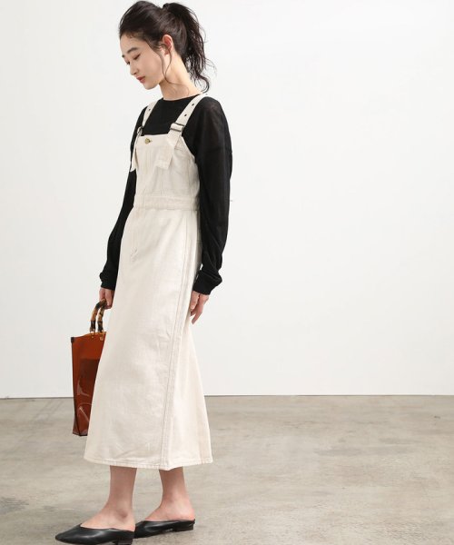 クーポン セール 50 Off Web限定 Lee Vis デニムサロペットスカート ビス Vis D Fashion