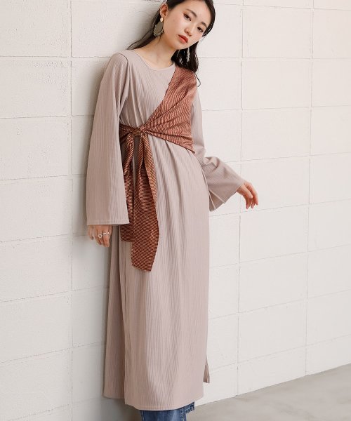 セール Web限定 アシメネックリブロングワンピース ブージュルード Bou Jeloud D Fashion セール Web限定 アシメネックリブロングワンピース ブージュルード Bou Jeloud D Fashion
