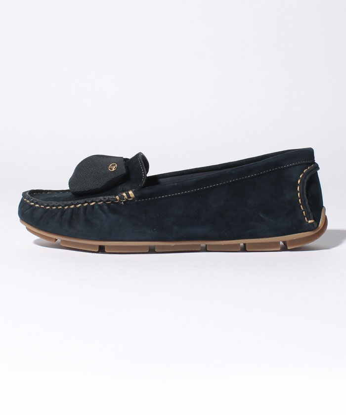 未使用級✨LANVIN ランバンオンブルー リボン モチーフ モカシン 23 リボンモチーフソフトモカシン(LB0004823) | ランバンオンブルー