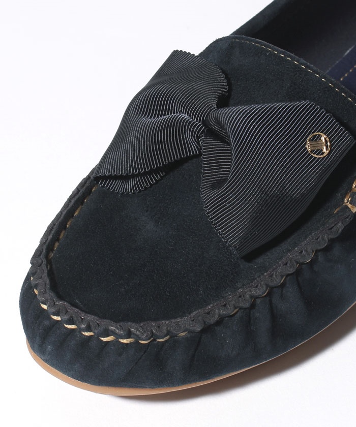 未使用級✨LANVIN ランバンオンブルー リボン モチーフ モカシン 23 ランバン オン ブルー LANVIN en Bleu リボンモカシン 23 - メルカリ