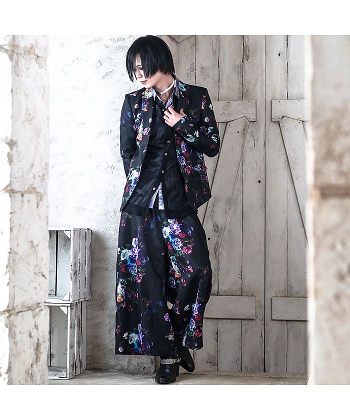 CIVARIZE 花柄レイヤードワイドパンツ、完売品、大人気商品！