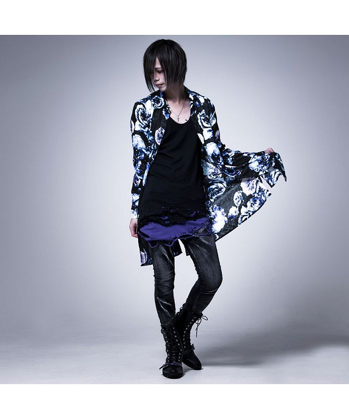 CIVARIZE【シヴァーライズ】ローズジャガードシャツ(503052260