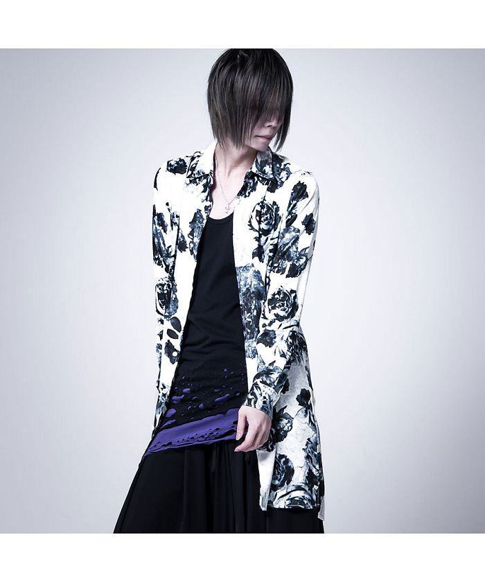 CIVARIZE シヴァーライズ 起毛ブークレ加工長袖ニットサイズ44ジャガード