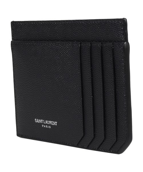 サンローラン パリ Saint Laurent Paris パスケース カードケース Id 定期入れ メンズ Logo Cardholder ブラック 黒 60 サンローランパリ Saintlaurentparis D Fashion