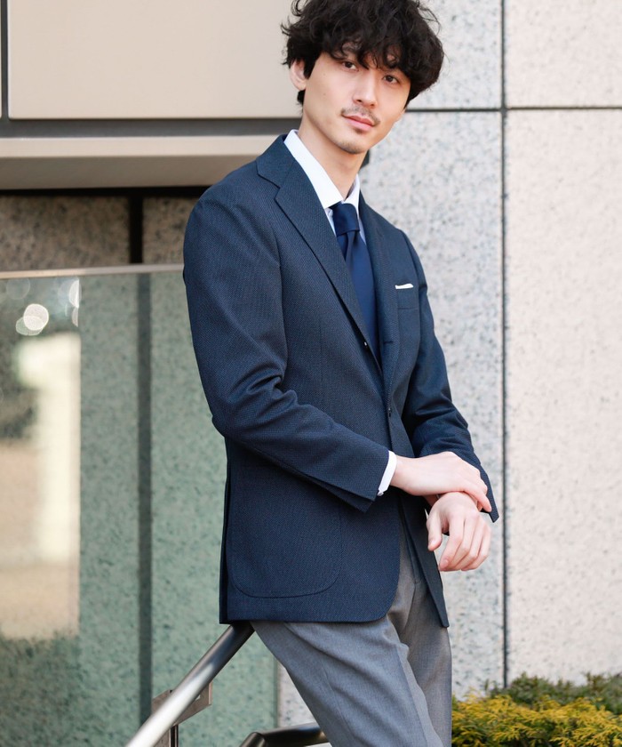 セール】【RING JACKET×MACKINTOSH PHILOSOPHY】バーズアイ