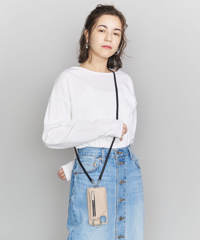 BEAUTY&amp;YOUTH UNITED ARROWS - AJEW CADENAS ジップ ストラップ iPhone XR/11ケース AJEW＞CADENAS ジップ ストラップ iPhone XR/11ケース