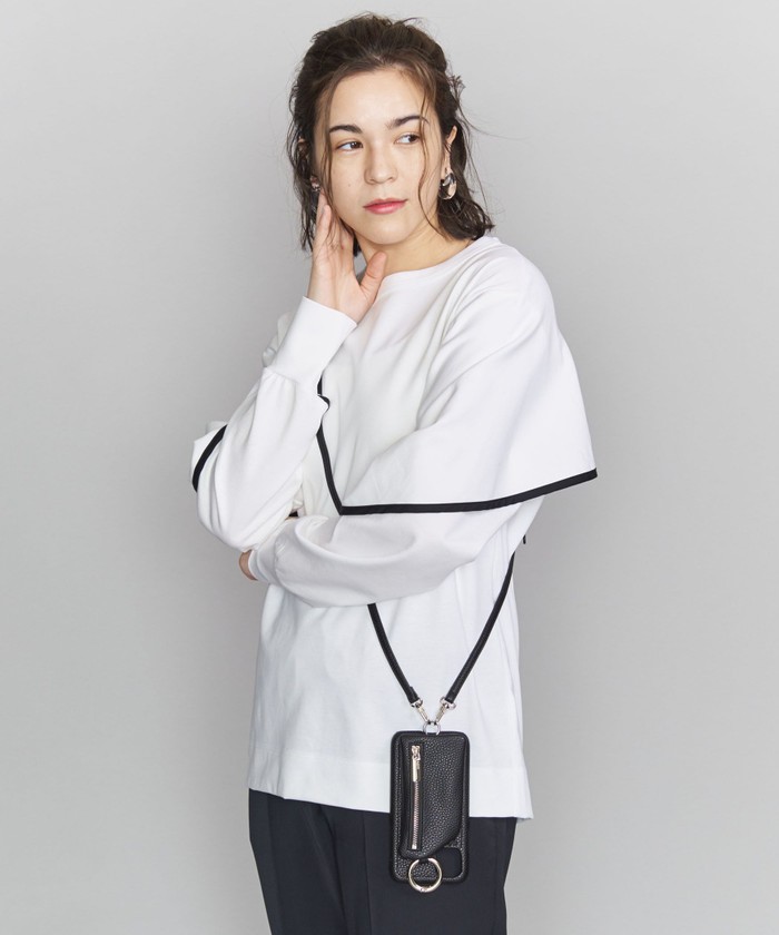 BEAUTY&amp;YOUTH UNITED ARROWS - ＜AJEW＞CADENAS ジップ ストラップ iPhone XR/11ケース AJEW＞CADENAS ジップ ストラップ iPhone XR/11ケース
