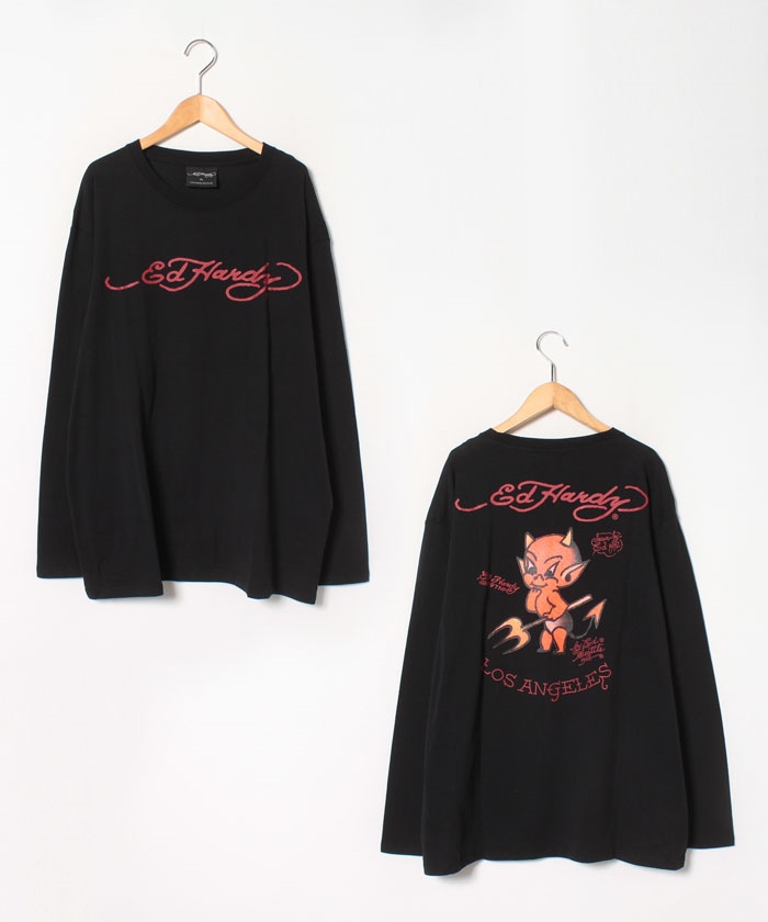 Elle Teresa着用 Ed Hardy×TRAVS Mサイズ はがそ Elle Teresa着用 Ed Hardy×TRAVS Mサイズ はがそ