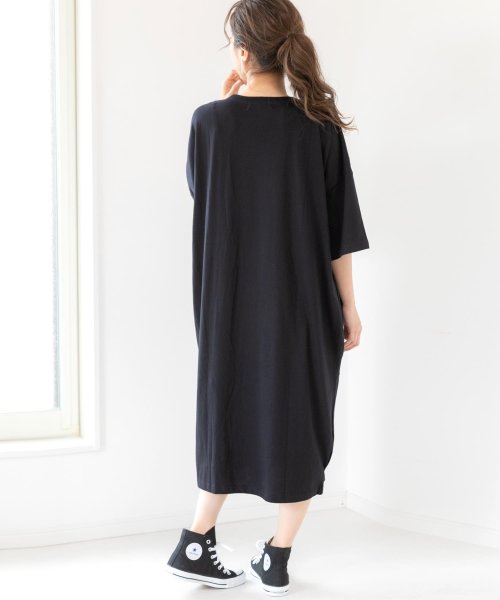 新作 Kappa コクーンシルエットロゴワンピース フィズ Fizz D Fashion