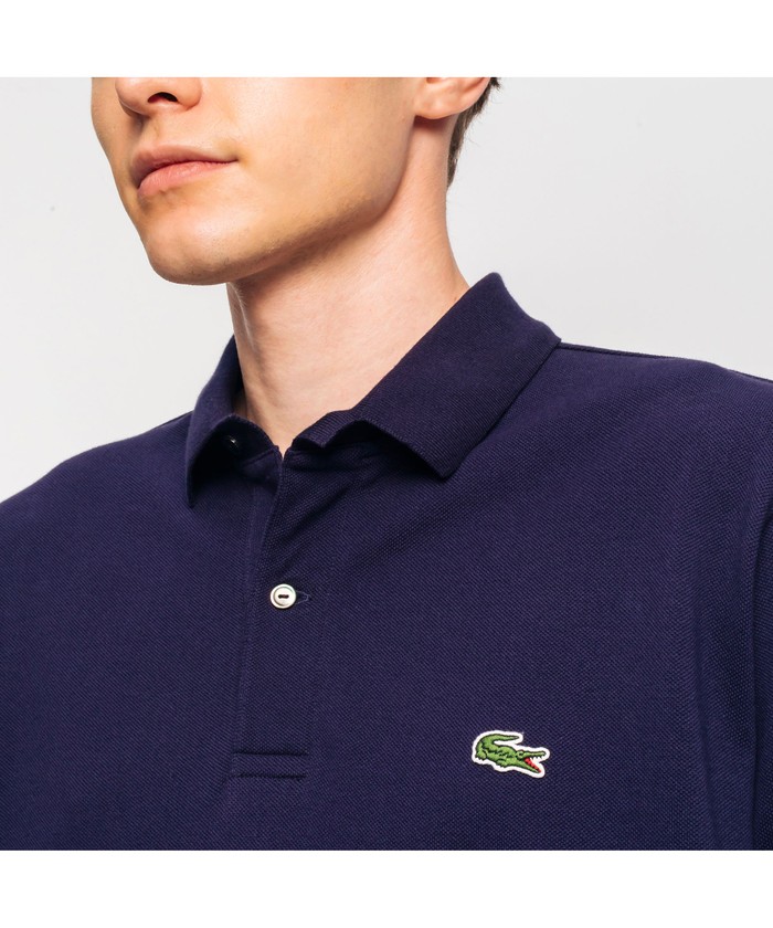 購入オンライン - レアカラー LACOSTE ラコステ ジップ ポロシャツ