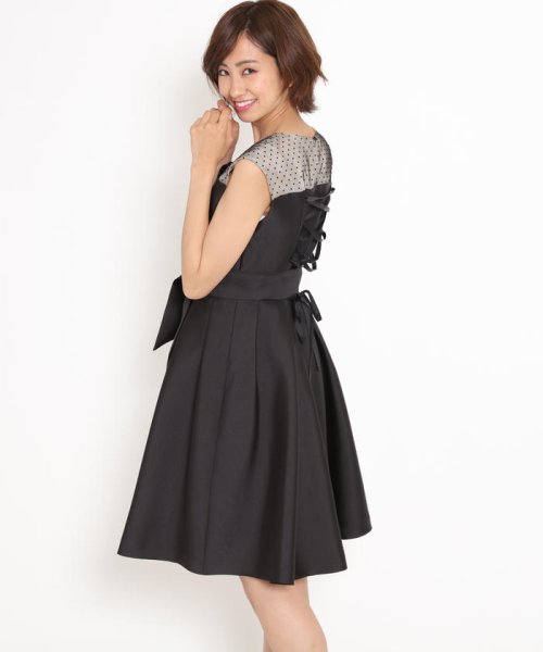 セール ドット使いリボンワンピース ケティ Ketty D Fashion セール ドット使いリボンワンピース ケティ Ketty D Fashion