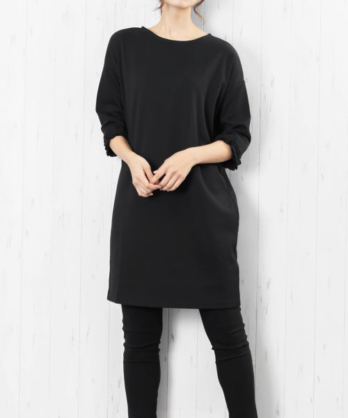 レディース ワンピース フリル 半袖 5分袖 ショート丈 トップス ミリアンデニ Mili An Deni D Fashion レディース ワンピース フリル 半袖 5分袖 ショート丈 トップス ミリアンデニ Mili An Deni D Fashion