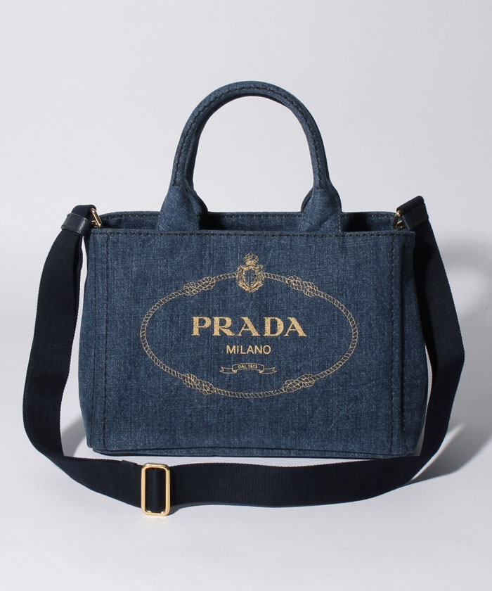 セール】カナパ デニムトート SP MODEL(503045194) | プラダ(PRADA