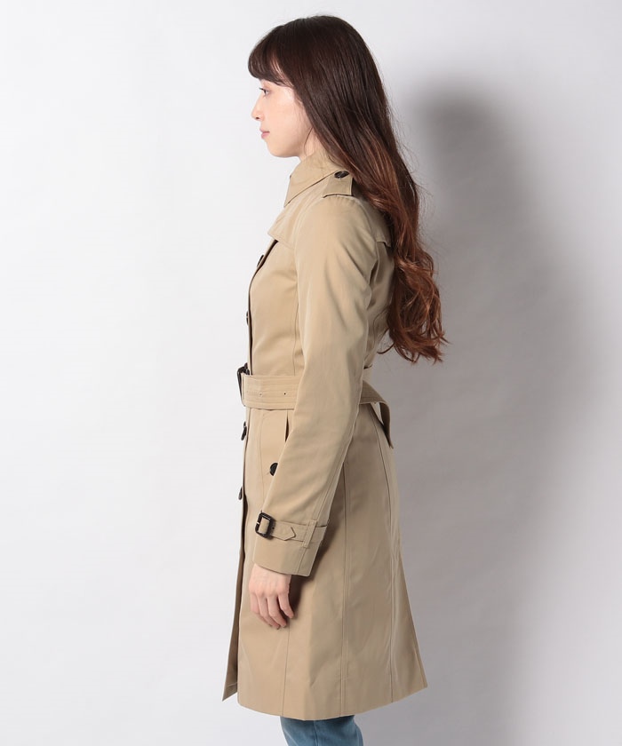 セール 50%OFF】【Burberry】Woman's Sandringham Long Trench Coat 