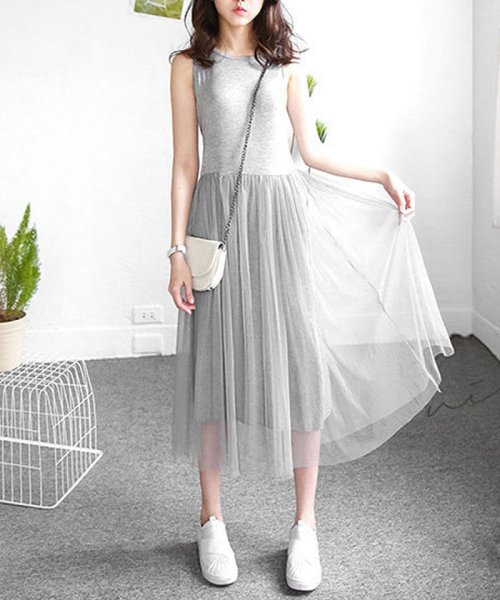 セール ペチコートワンピース レディース チュールワンピ ノースリーブ タックワンピース 即納 ミニミニストア Miniministore D Fashion セール ペチコートワンピース レディース チュールワンピ ノースリーブ タックワンピース 即納 ミニミニストア Miniministore D Fashion