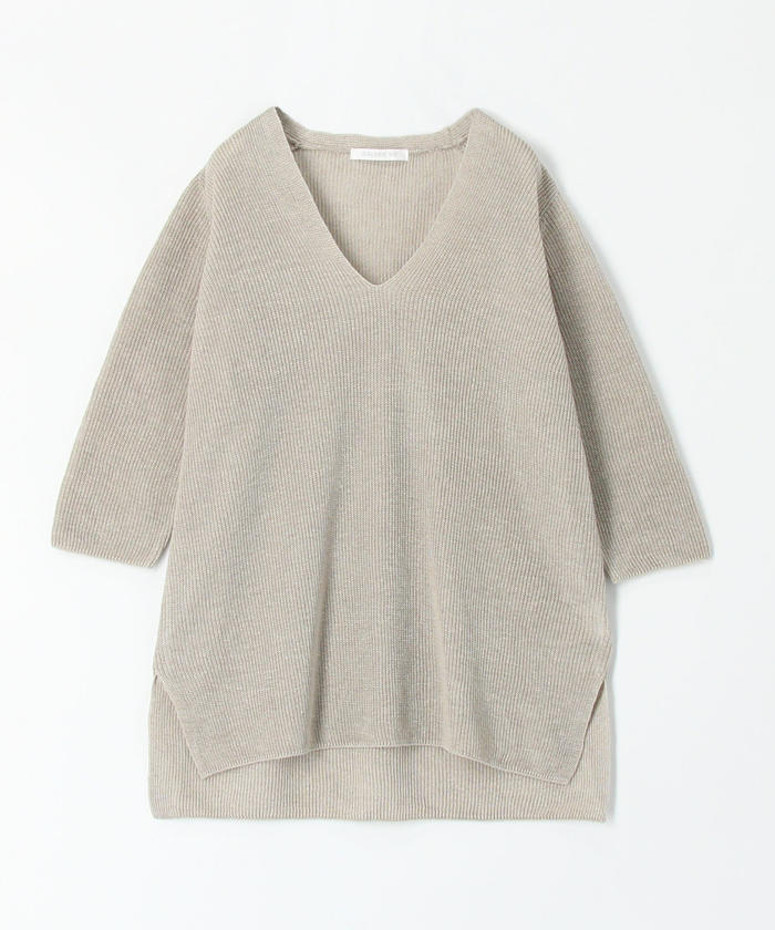 セール 30%OFF】リネンベーシック Vネックプルオーバー