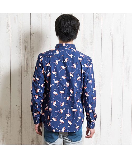 キャバリア CavariA CavariA【キャバリア】日本製フラミンゴ柄