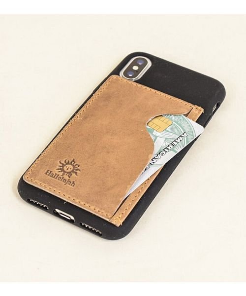 Iphonex Xs シリコンケース レザーカードケース付き Iphoneカバー ハレルヤ Hallelujah D Fashion